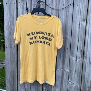 Walk In Love Limited Edition Kumbaya Yellow Graphic Tee - Short Sleeve M- GUC